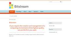 Desktop Screenshot of bitstreamllc.com